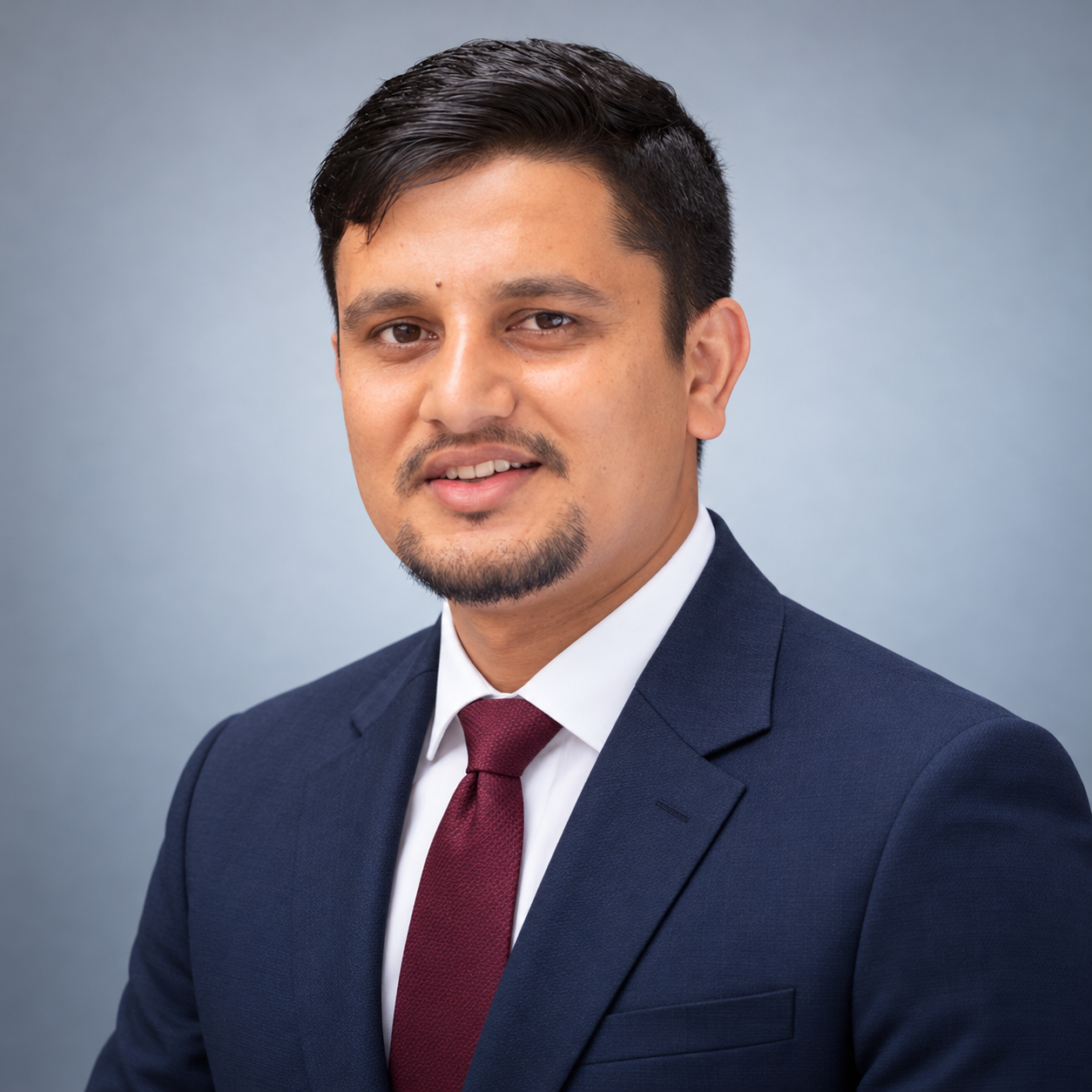 Portrait of Dhruba Poudel